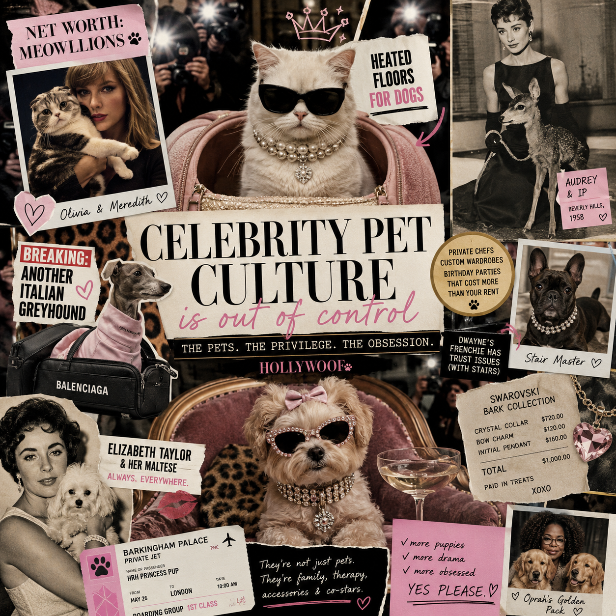Which A-Listers Are Completely Unhinged About Their Pets (And We're Here For It)