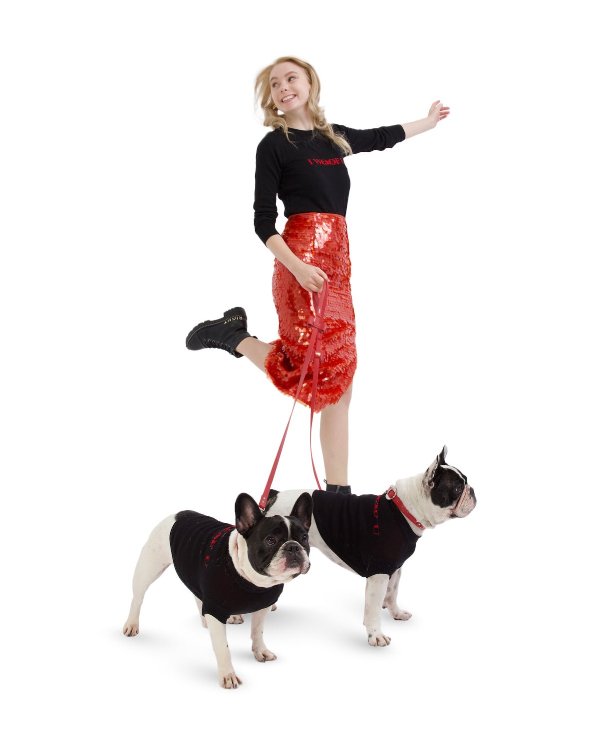 I Woof U Human Sweater
