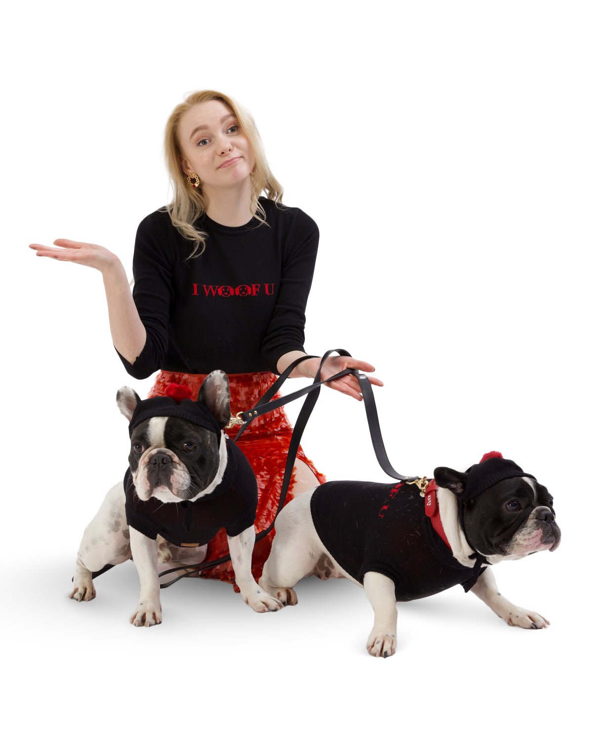 I Woof U Human Sweater