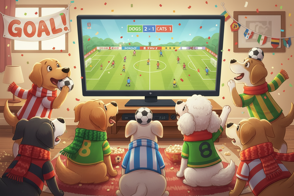 World Cup Fever Has Officially Gone to the Dogs