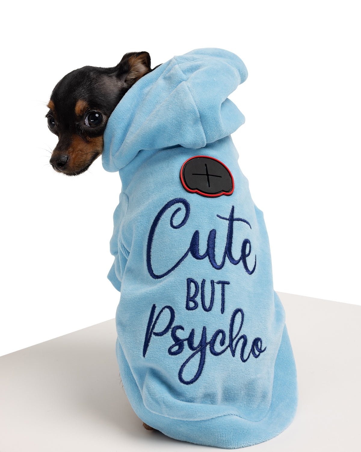 Cute But Psycho Dog Hoodie