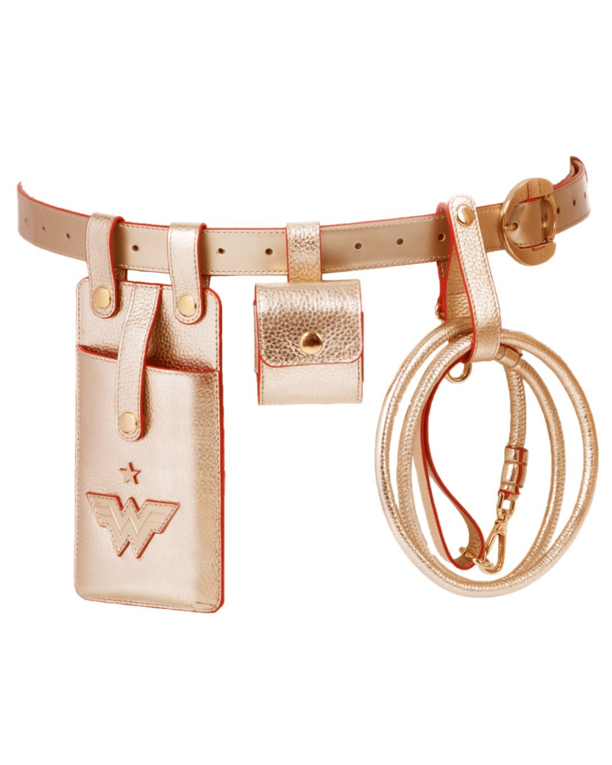 Golden Utility Belt with Leash