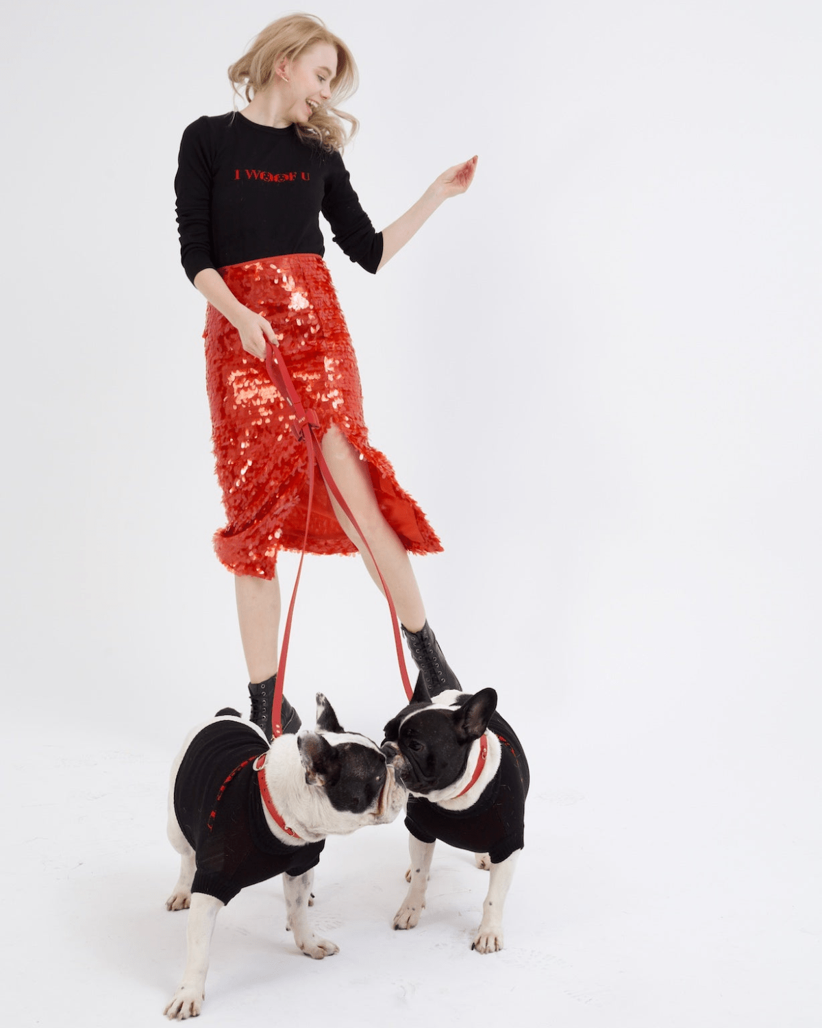 I Woof U Dog Sweater