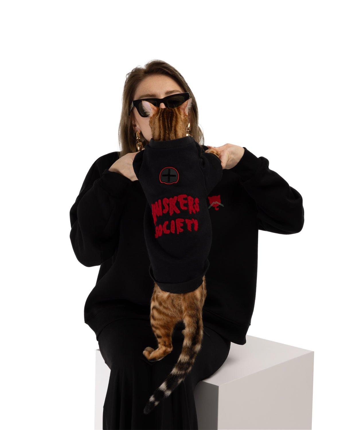 Whiskers Society Pet Sweatshirt